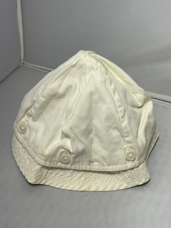 Vintage Baby White Hat - image 7