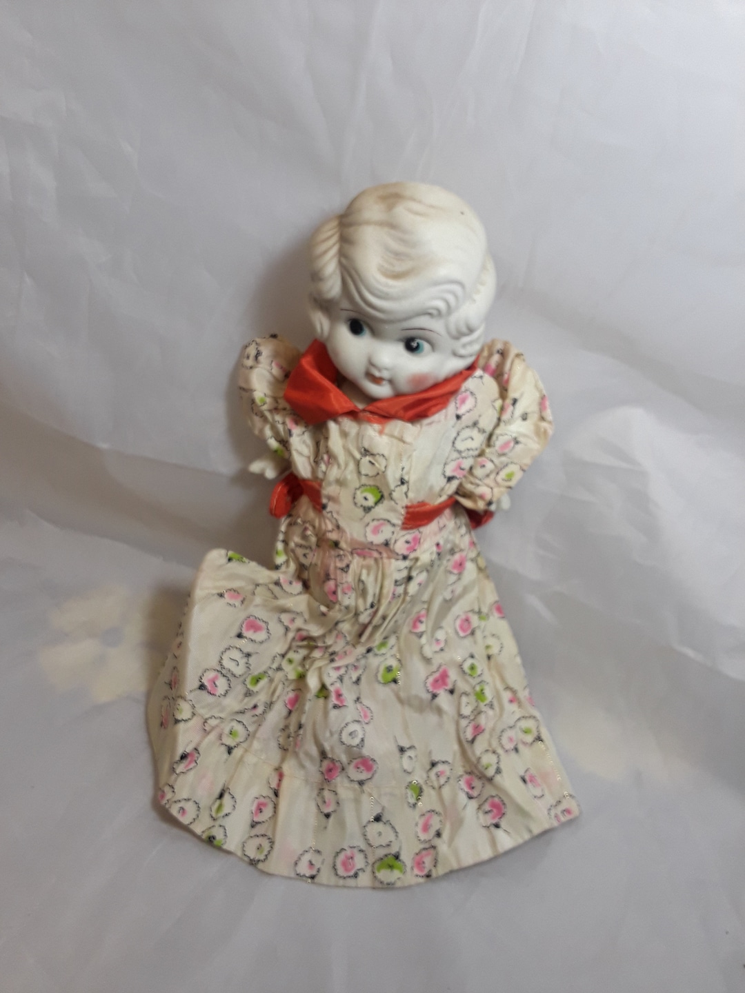 Vintage Bisque Doll Japan 8 Tall Unmarked Etsy