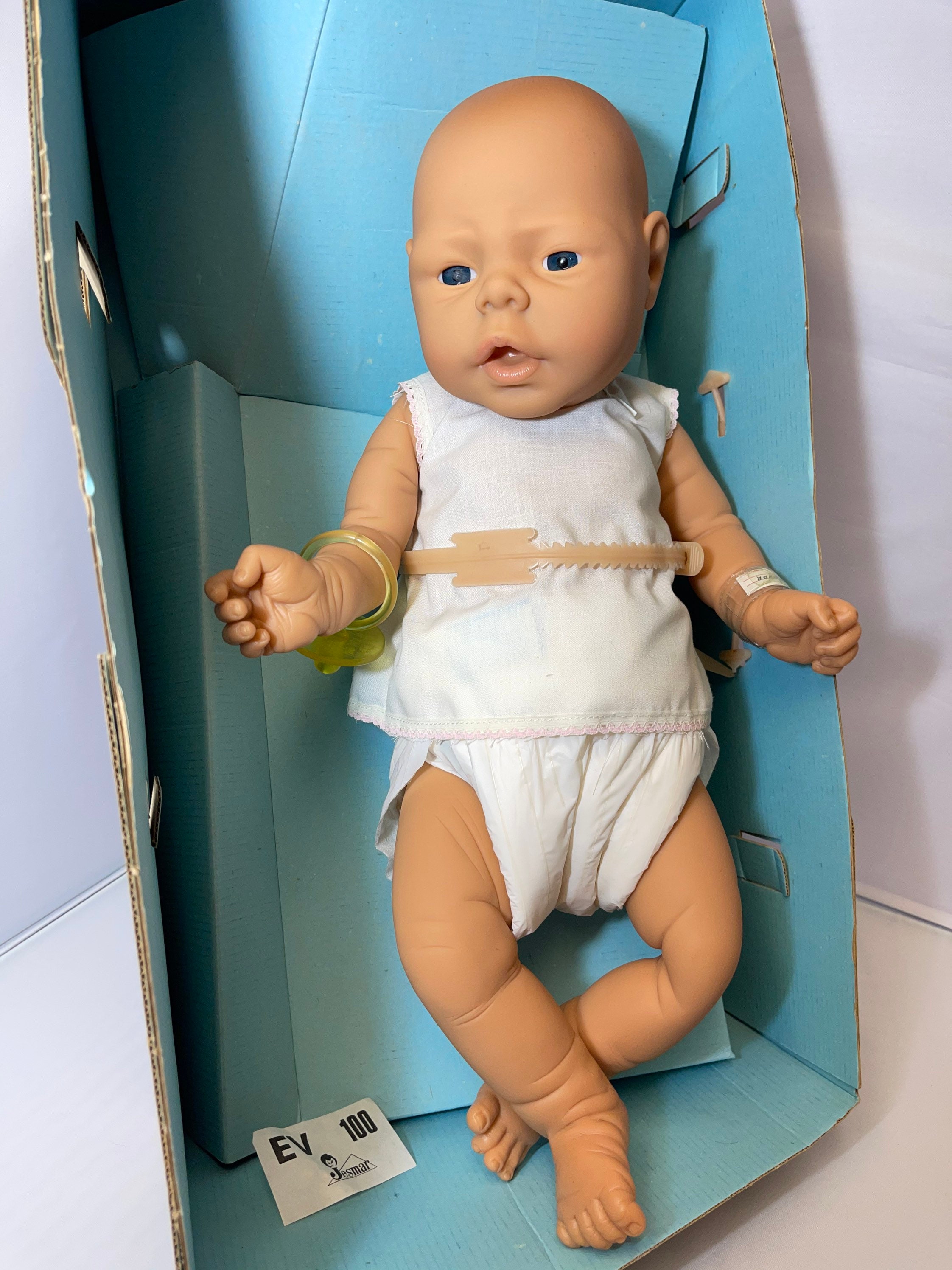 Vintage Jesmar Newborn Baby Doll Spain 17 Tall Etsy.de