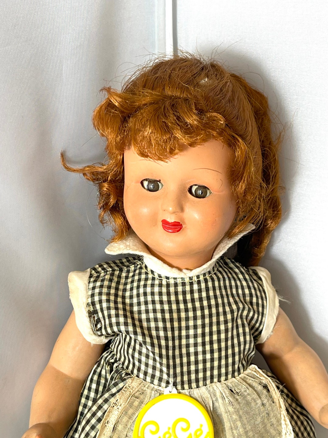 Vintage Gege Doll Made in France 12 Tall Etsy