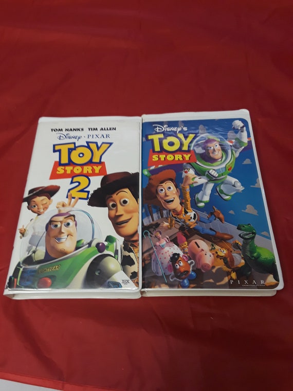 Toy Story Toy Story 2 Vhs Tape Walt Disney Etsy