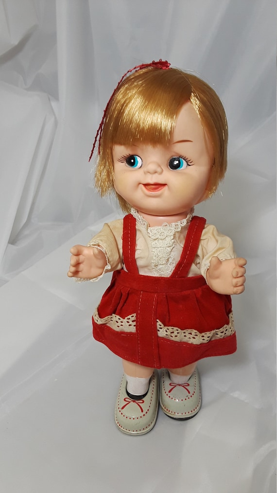 vintage walking doll