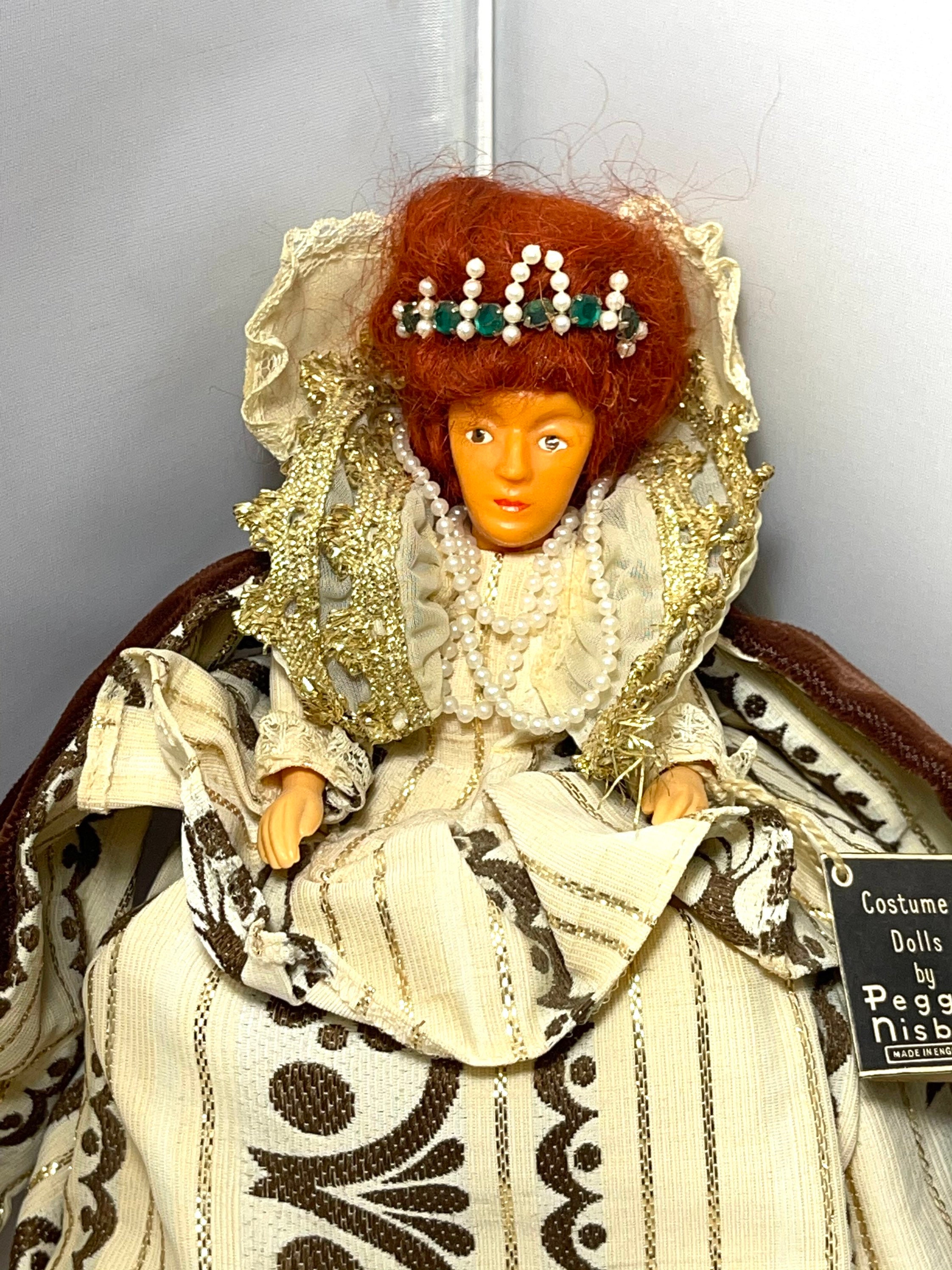 Vintage Peggy Nisbet Doll King Henry VIII Made in England | eBay