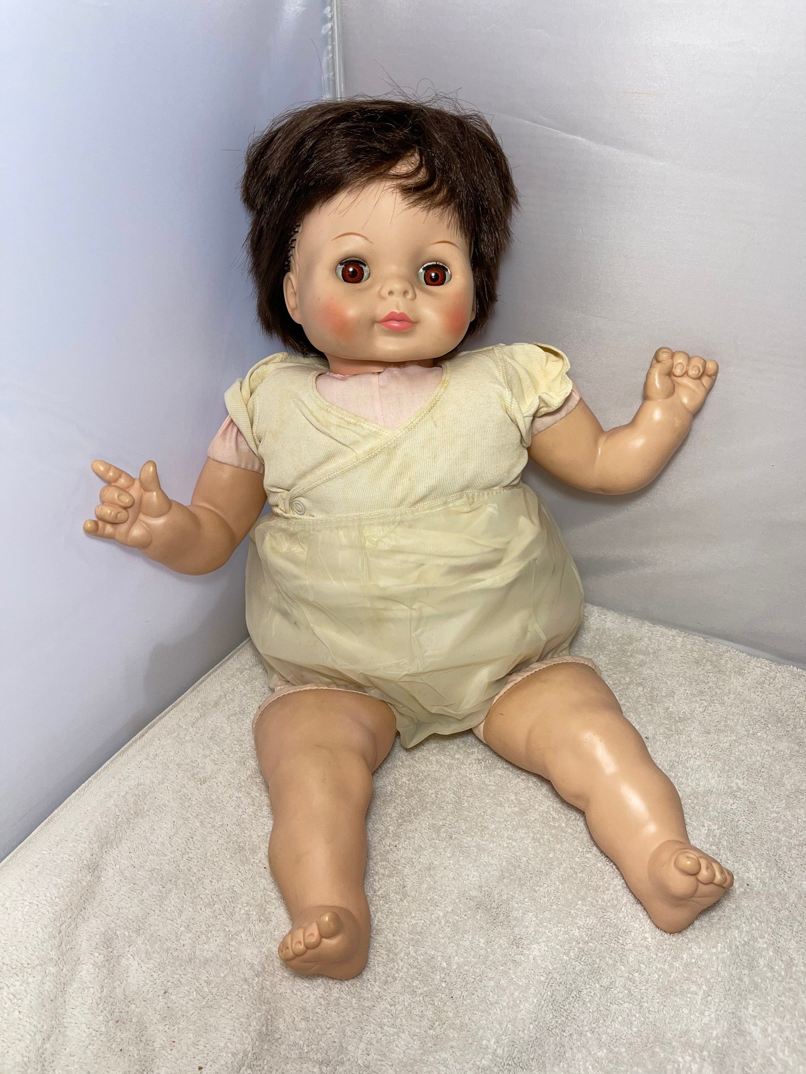 Vintage Vogue Baby Dear Doll 23 Tall 1965 Etsy