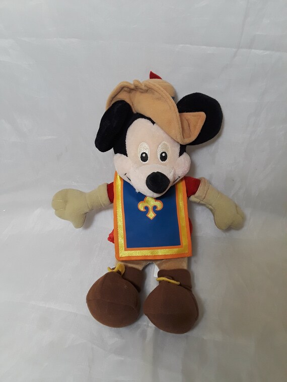 Walt Disney Mickey Mouse Plush 12 Tall Etsy Canada