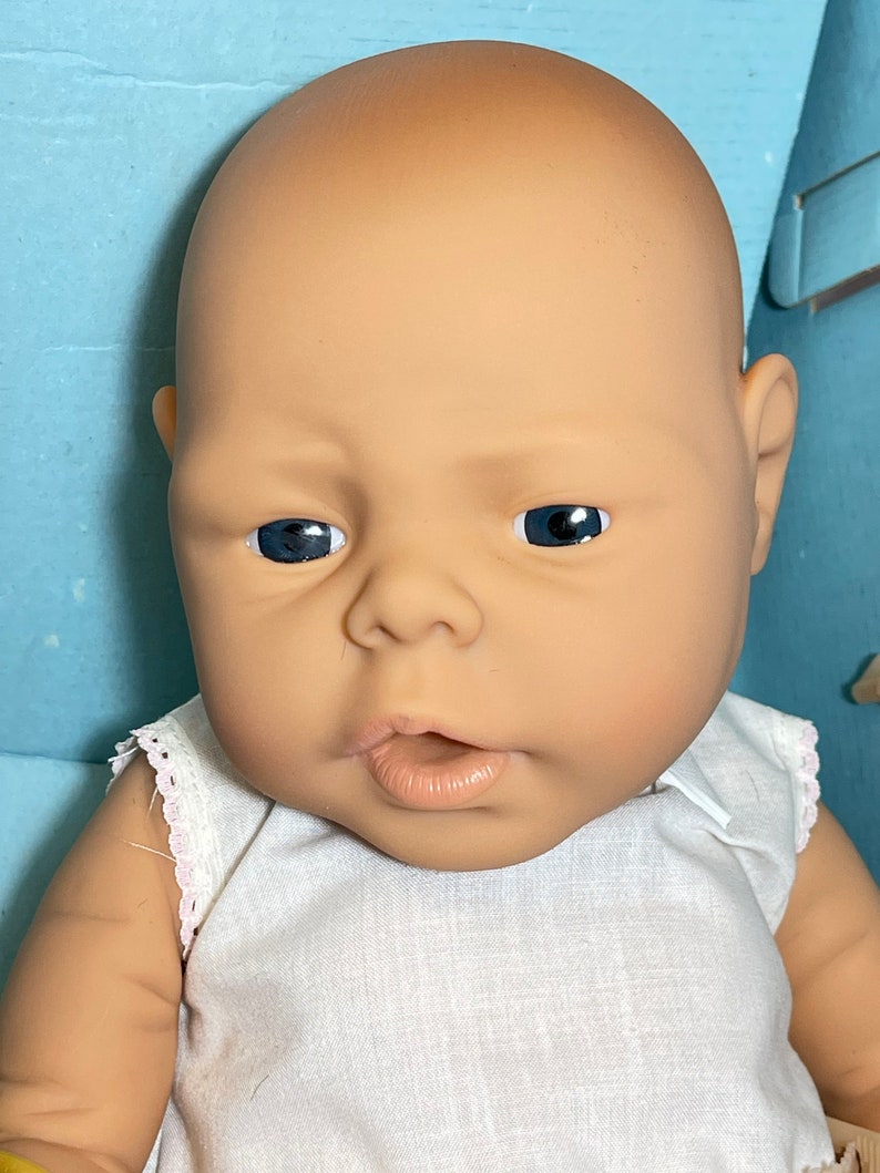 Vintage Jesmar Newborn Baby Doll Spain 17 Tall Etsy