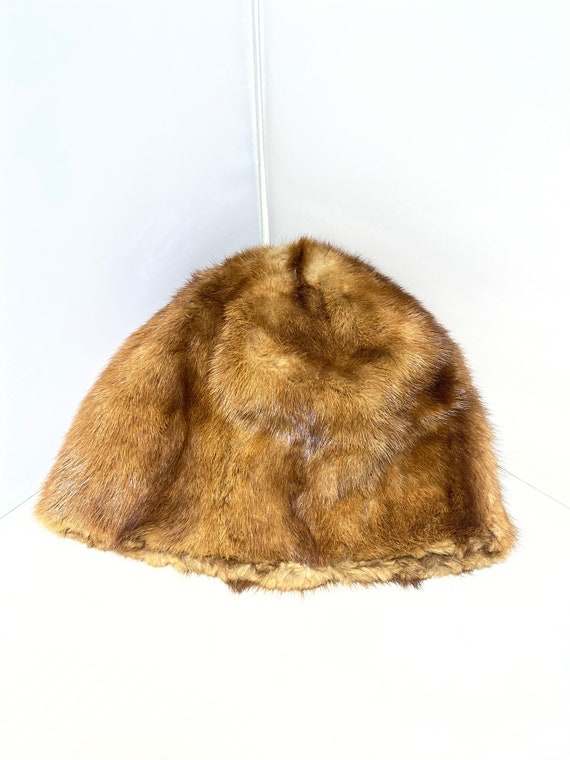 Vintage Ladys Mink Hat 1960's