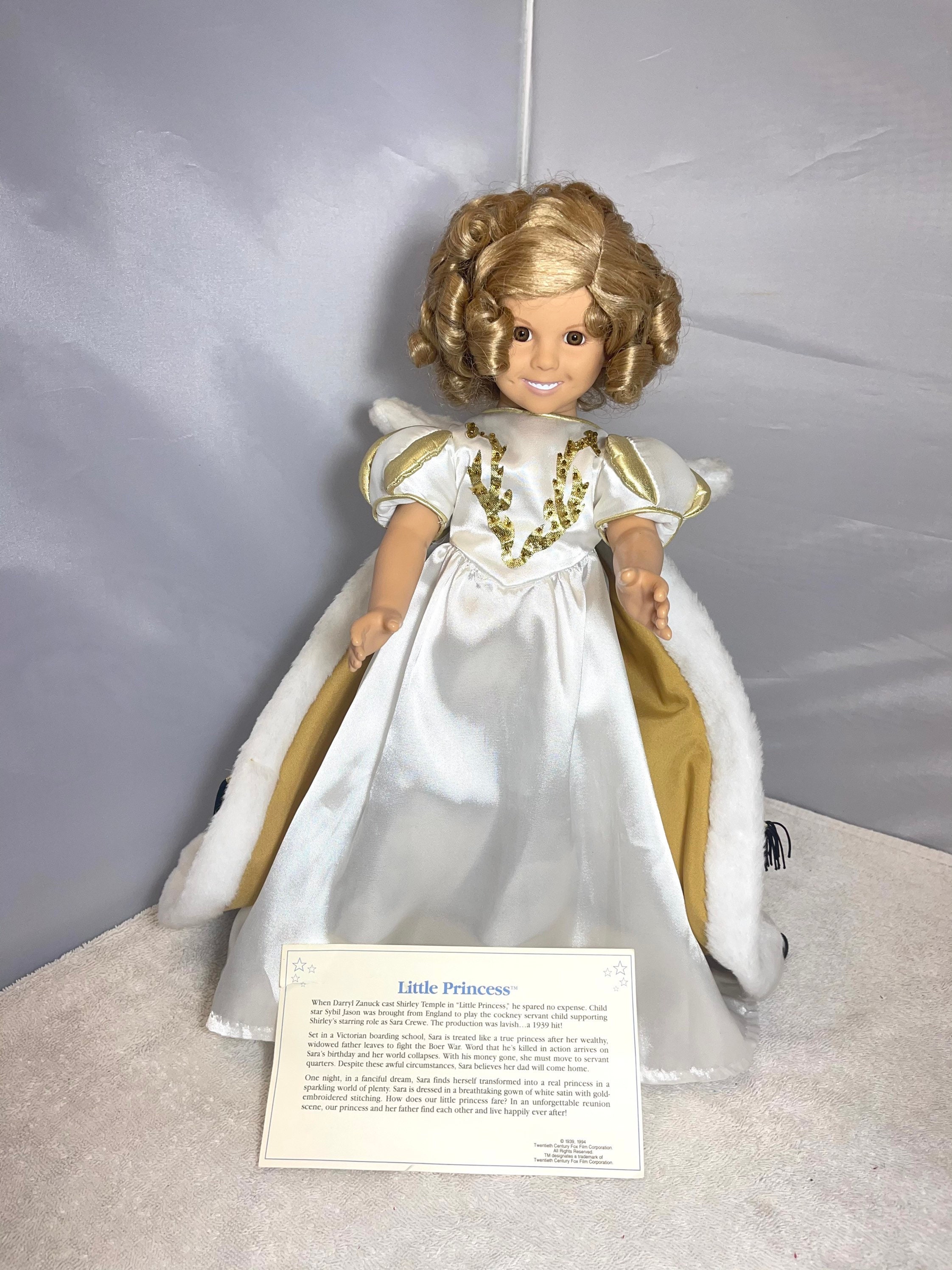 Shirley temple little princess cheap doll
