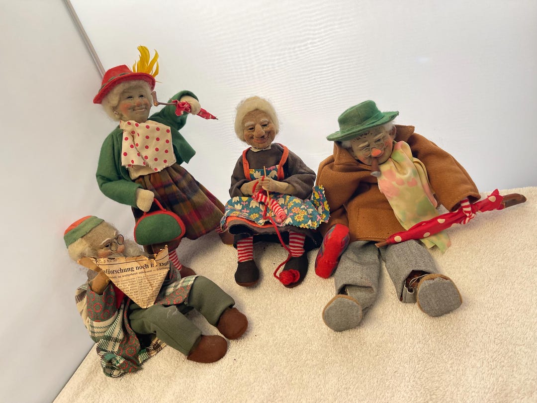 Lot De 4 Poupées Vintage Ancienne | eBay