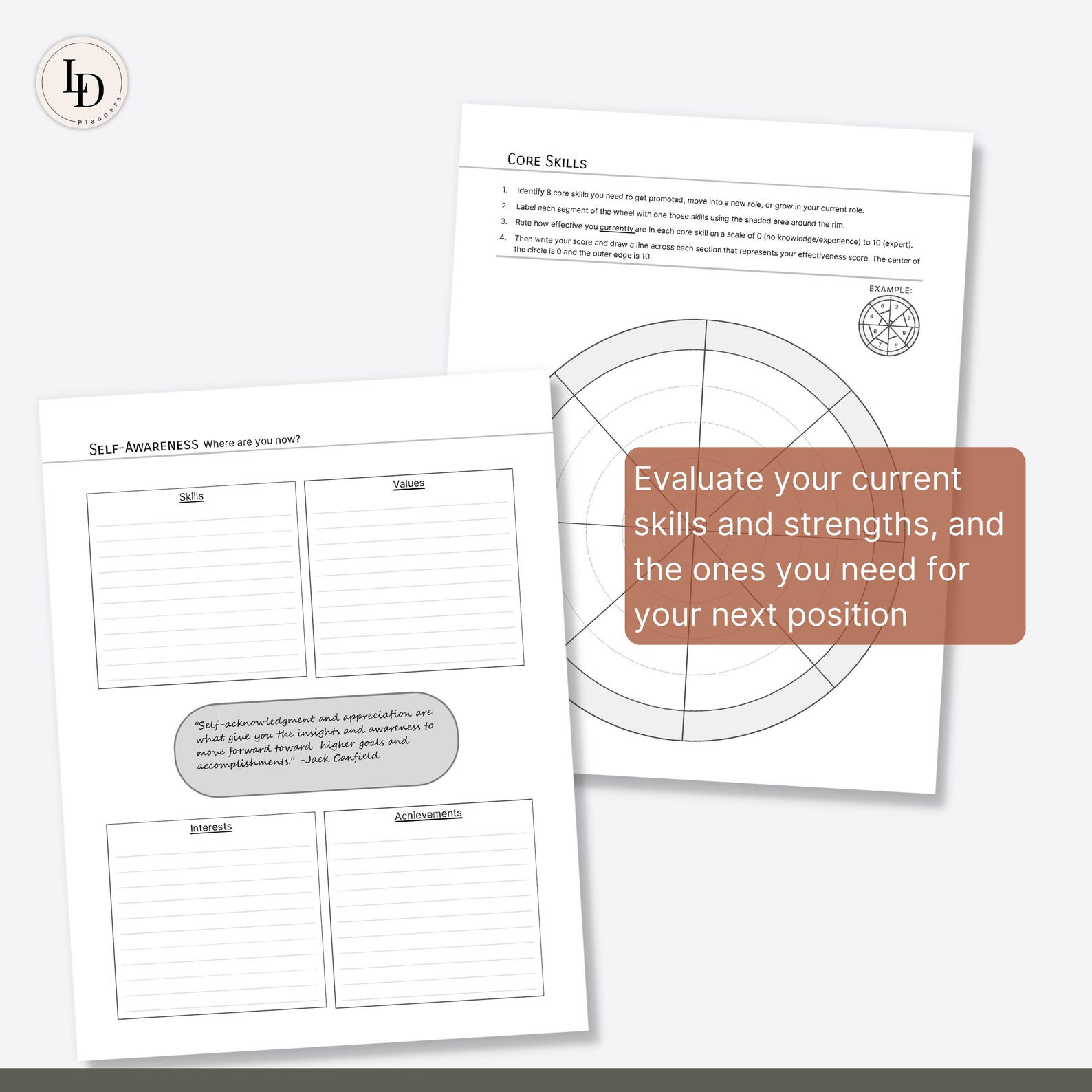 Workplace Professional Development Worksheet Exercise .pdf 5-year Career Plan | Professional Development Worksheets | Digital ...