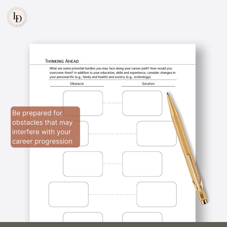 Workplace Professional Development Worksheet Exercise .pdf 5-year Career Plan | Professional Development Worksheets | Digital ...