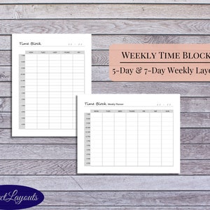 Time Management Tools printable PDF Template | Etsy