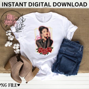 Selena Quintanilla PNG, Selena Sublimation Design, Anything for Selena, Selena, Selena Shirt, La reina del tejano,Selena SHIRT Design