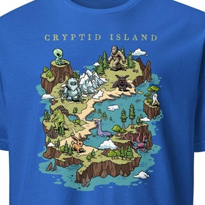 Cryptid Shirt For Men Women Cryptozoology Shirt Cryptid Gift For Her Bigfoot Shirt Funny Mothman Shirt Nessie Loch Ness Monster Shirt