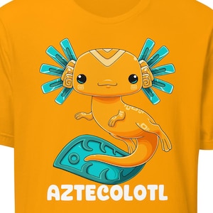 Aztec Axolotl Shirt Kids Axolotl Lover T-Shirt For Axolotl Owner Axolotl Aztec Shirt Men Funny Axolotl Shirt For Kids Artesanias Mexicanas