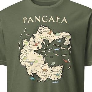 Carte de la Pangée, chemise pour homme, femme, supercontinent, carte de la Pangée, réunion de la Pangée, chemise pour archéologue, cadeau pour lui, chemise géographique