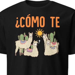 Como Se Llama Funny Llama Shirt For Women - Men - Kids Como Se Llama Funny Llama Shirt For Women - Men - Kids
