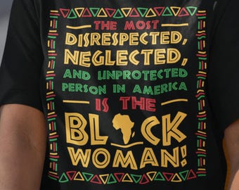 Black History Month Juneteenth Shirt Black Lives Matter Afro Woman T-Shirt Social Justice Activist