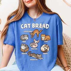 Katzenbrot Shirt Lustiges Katzen Loaf Meme Sauerteig Starter Bäcker Geschenk