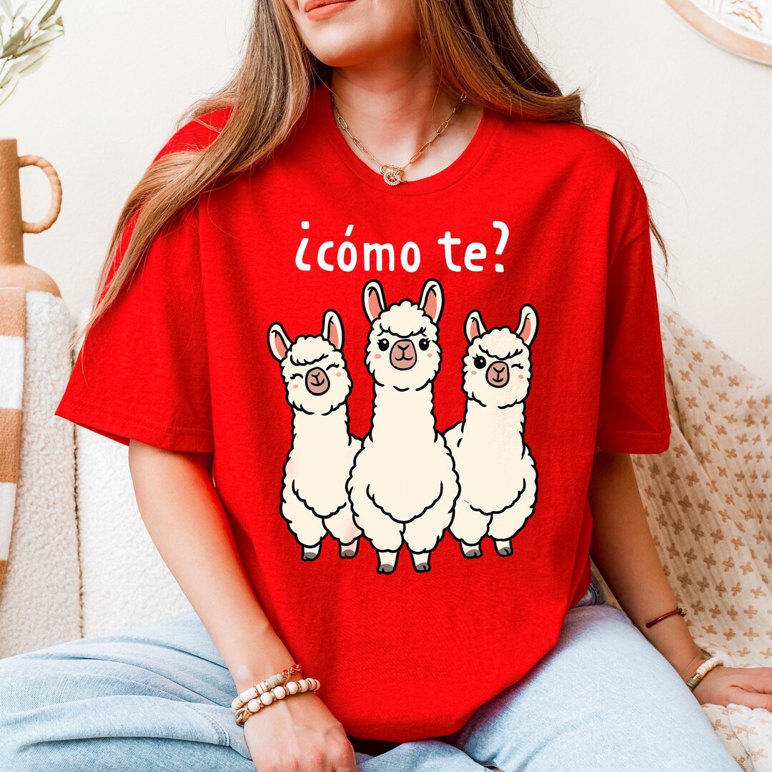 Como Te Llamas Shirt Funny Spanish Teacher T-shirt Latina Cinco De Mayo ...