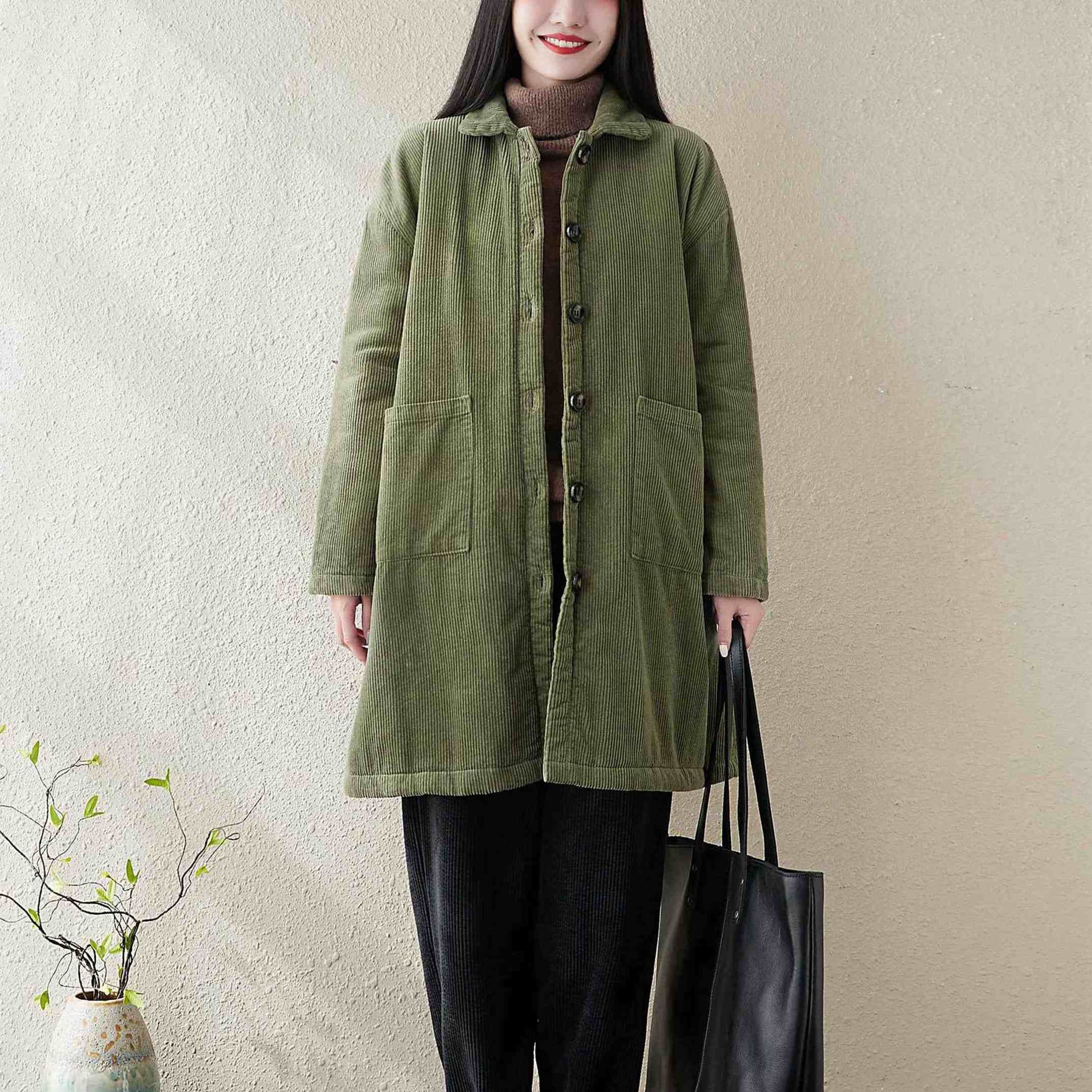 ジャケット・アウター PARAFFIN CORDUROY SWING COAT Porter Classic 21AW PC-057-1720 Blue PARAFFIN CORDUROY SWING