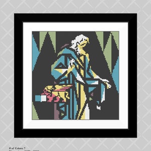 Saint Mark the Evangelist Cross Stitch PDF Download