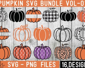 Pumpkin Svg Cut files Bundle, Pumpkin variation cut files, Leopard pumpkin, Autumn Svg cut files, Funny Pumpkin Svg, Best quality pumpkin.