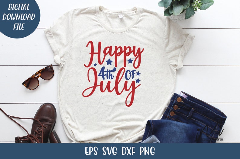 Happy 4th of July Svg, 4th July svg, Independence day Svg, USA Holiday, American Flag, 4th of July svg, 4th July t shirt svg image 6