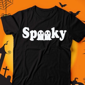 Spooky svg, Halloween Spooky t shirt, Halloween Shirt, Holiday t shirt svg, Fall Shirt, Spooky Season Svg,Funny Halloween svg,Halloween gift