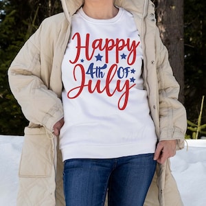 Happy 4th of July Svg, 4th July svg, Independence day Svg, USA Holiday, American Flag, 4th of July svg, 4th July t shirt svg image 3