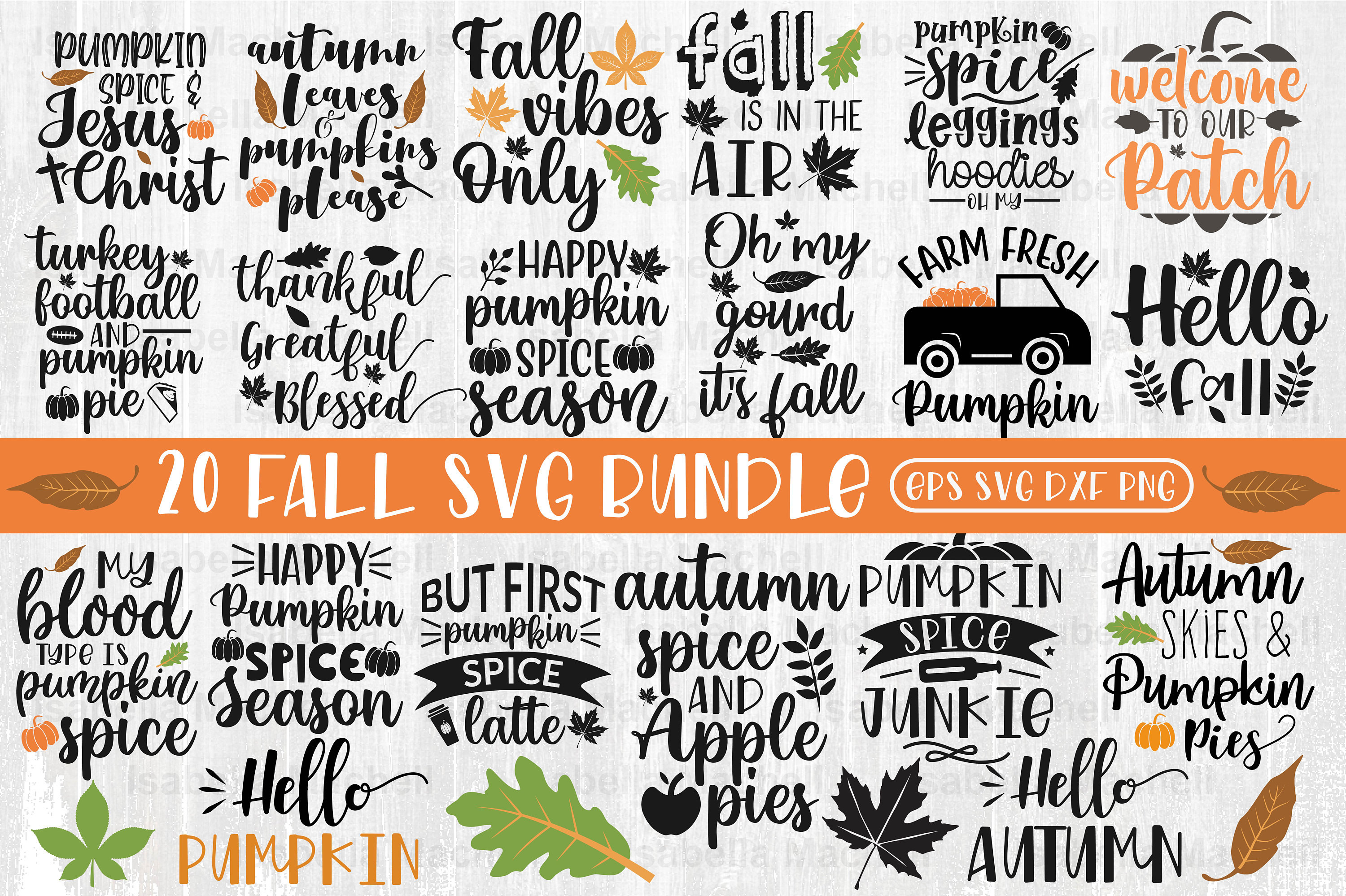 Fall Svg Files for Cricut Bundle• Fall Svg Bundle Etsy• Fall Svg ...
