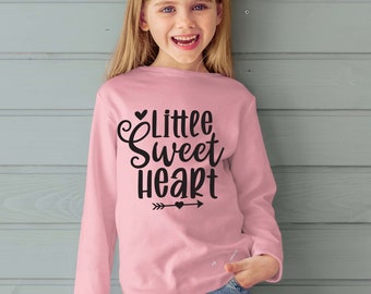 Little Sweet Heart svg, Valentine svg, happy valentine, valentine t shirt, 14th February svg, Funny Valentine svg