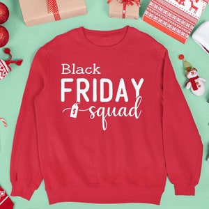 Black Friday squad svg, Black Friday t shirt, Funny Black Friday, Black Friday shopping, Christmas svg, Cut files, Christmas  Cricut