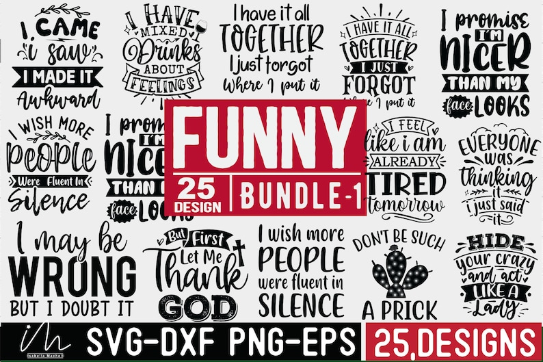 Funny Svg MEGA Bundle, Sarcastic MEGA Bundle, Funny quotes Bundle, Sarcasm Svg, Funny gift shirt svg, Sassy Svg, Mug design bundle image 3