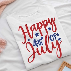 Happy 4th of July Svg, 4th July svg, Independence day Svg, USA Holiday, American Flag, 4th of July svg, 4th July t shirt svg image 1