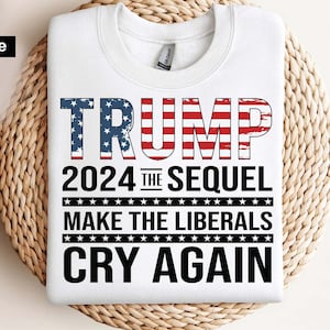 Trump 2024, die fällige Veröffentlichung der US-Liberalen, Trump T-Shirt, Trump und Flagge, Trump Präsident, Trump Schnittdateien, Trump wieder svg