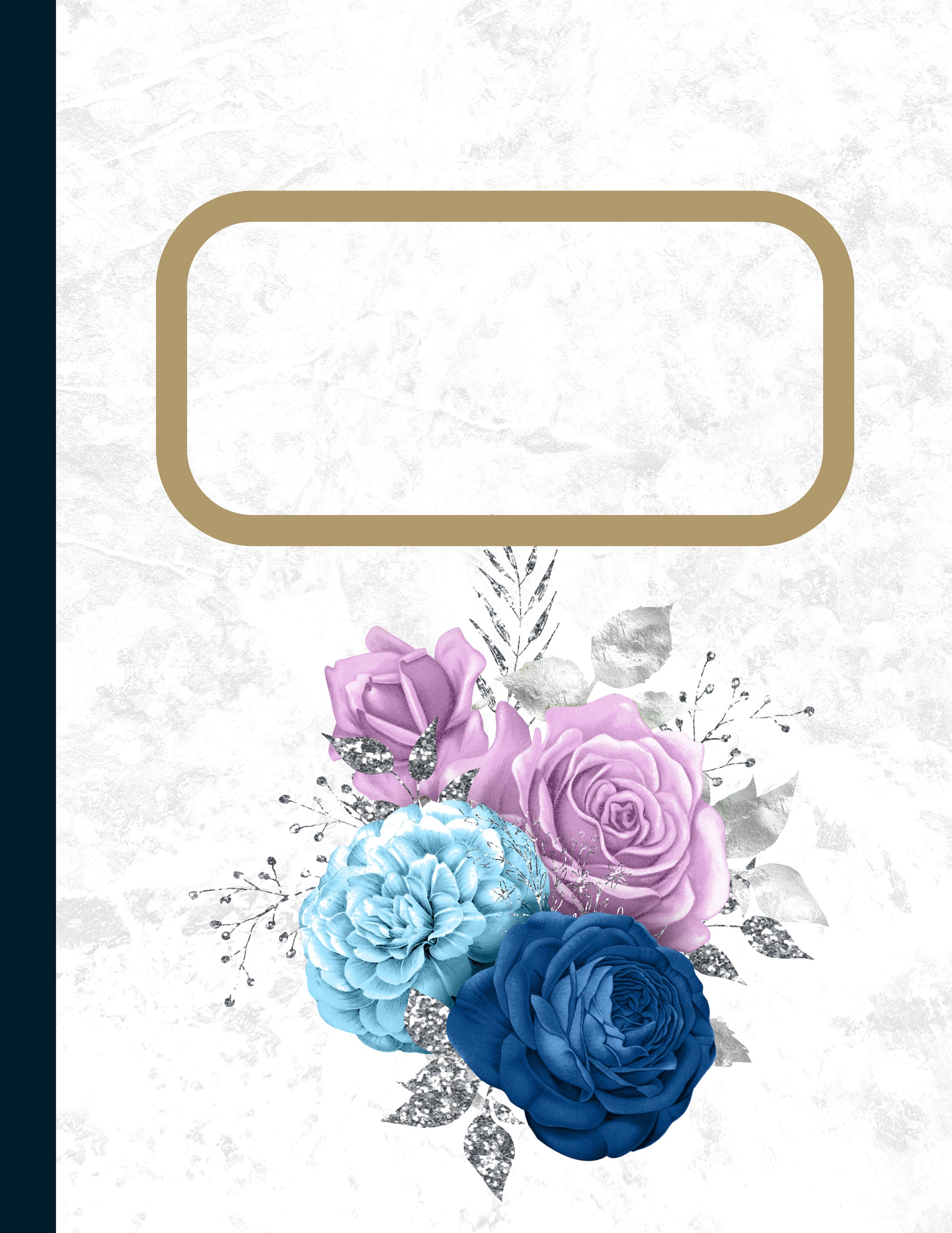 Pretty Floral Printable Binder Notebook Journal Covers - Etsy
