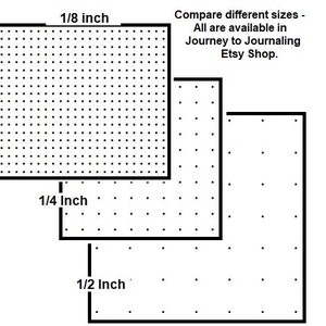 1/8 Inch Dot Grid Printable, Color Dot Grid Pages, Download PDF Files ...