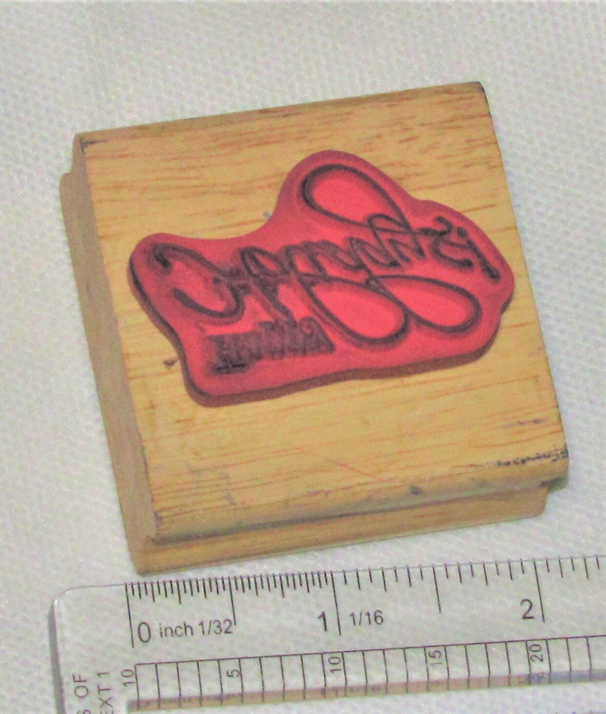 Happy Holidays Rubber Stamp Hobby Lobby 2011 Christmas Etsy