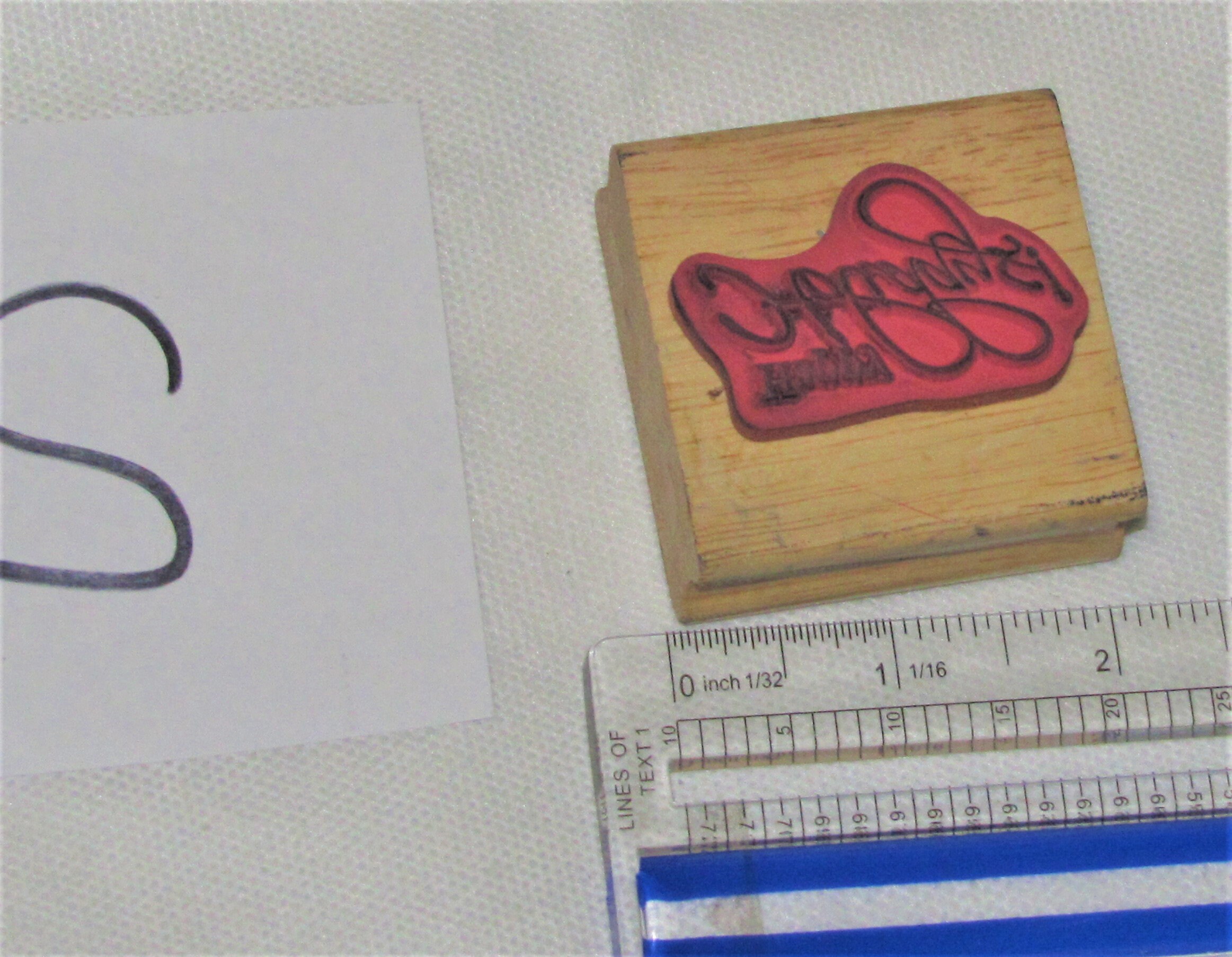 Happy Holidays Rubber Stamp Hobby Lobby 2011 Christmas Etsy