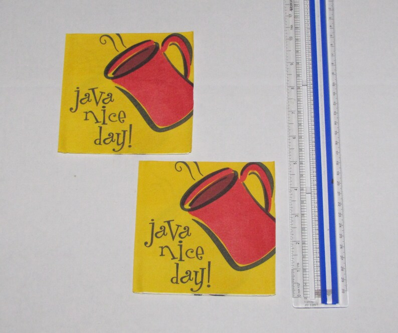 Luncheon Napkins or Beverage Napkins for decoupage 4x Drink Up