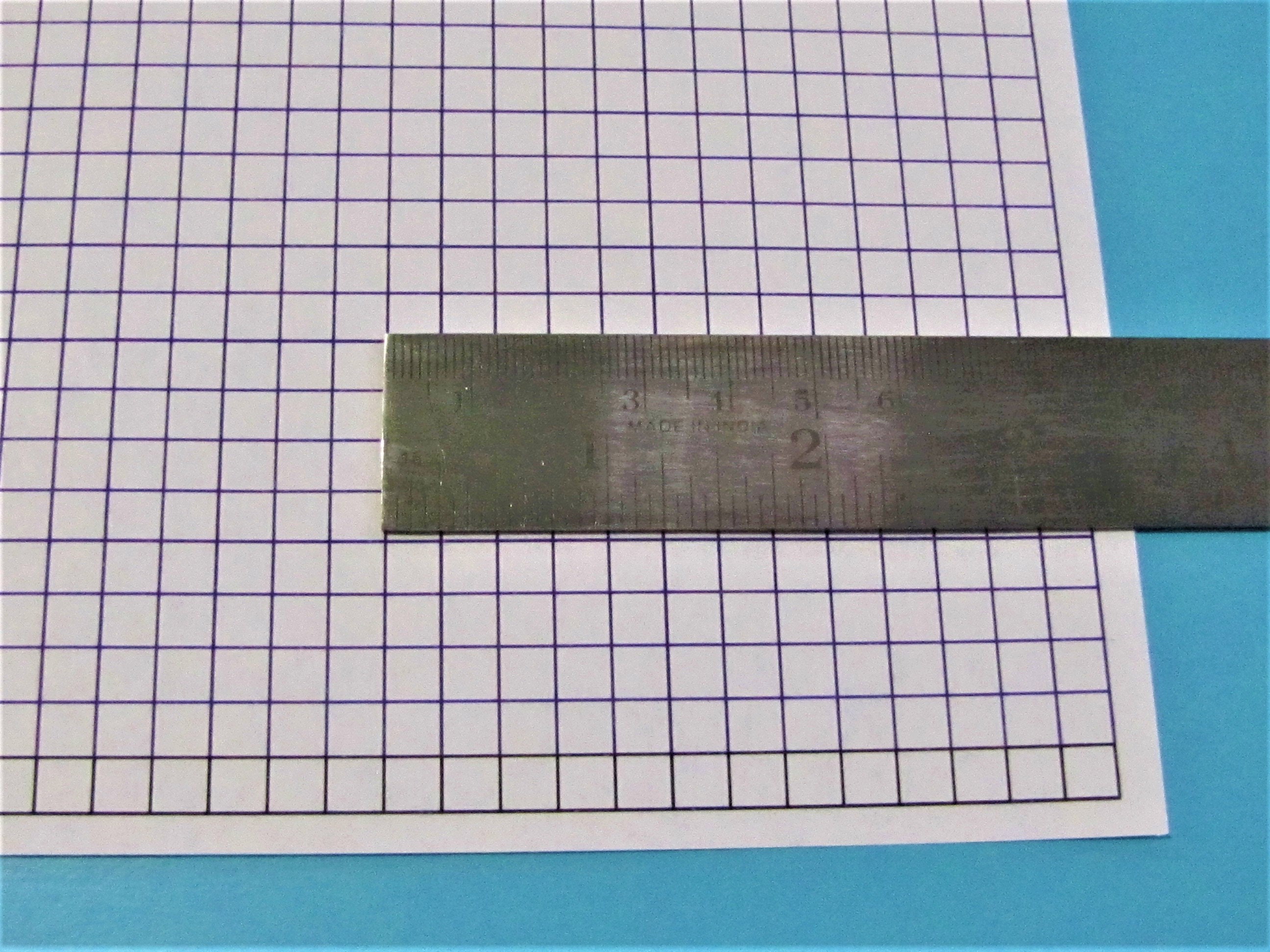 1/4 Inch Graph Paper Printable Color Graph Pages Download - Etsy