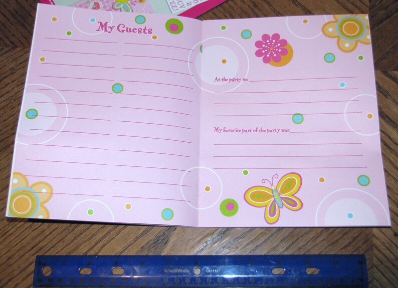 Butterflies and Flowers Birthday Guest of Honor Kit # 999752