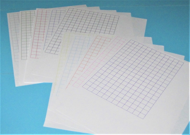 1/2 Inch Graph Paper Printable, Color Graph Pages, Download PDF Files ...