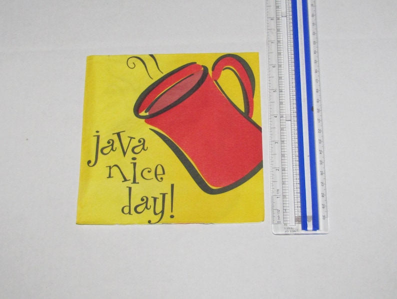 Luncheon Napkins or Beverage Napkins for decoupage 4x Drink Up