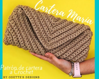 Carteras de lana a crochet cheap