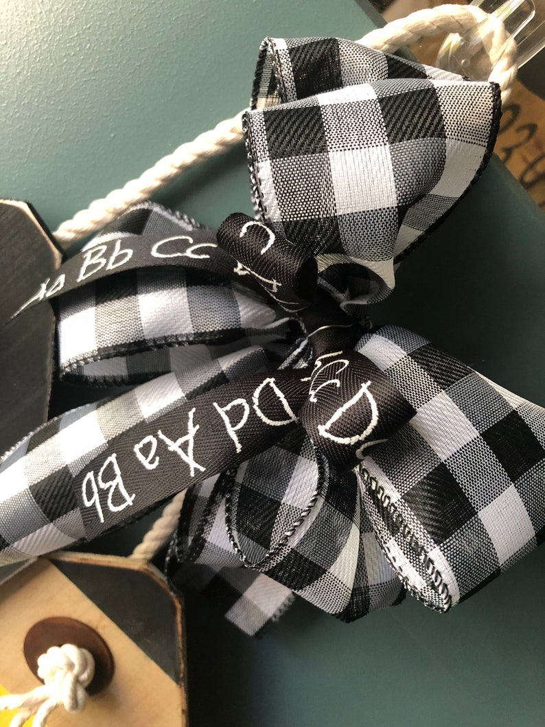 Classroom Wooden Door Tag Etsy