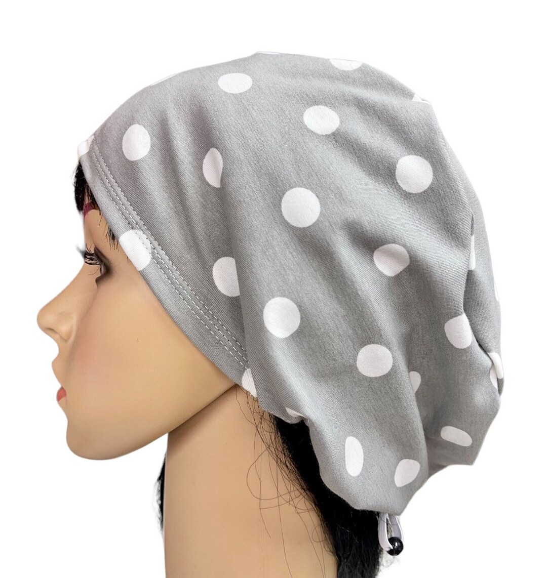 Scrub Caps Women,Adjustable Surgical Caps With Ponytail And Buttons - View #6