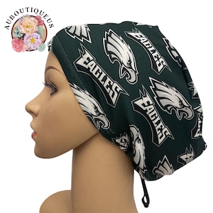 Eagles Scrub Cap: Soft Stretchy Euro/Unisex Surgical Hat