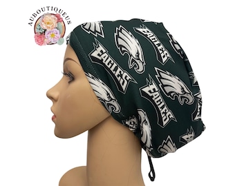Eagles Scrub Cap: Soft Stretchy Euro/Unisex Surgical Hat